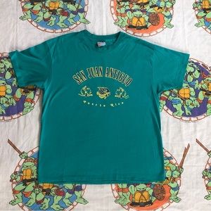 Vintage Single Stitch 92 San Juan Antiguo Puerto Rico TShirt Mens XL Made in USA